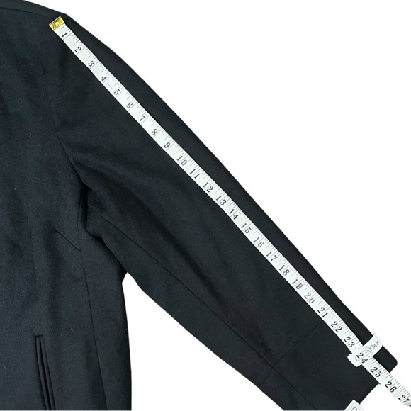 NWT Calvin Klein Wool Cashmere Black Peacoat sz 2X - Picture 11 of 15